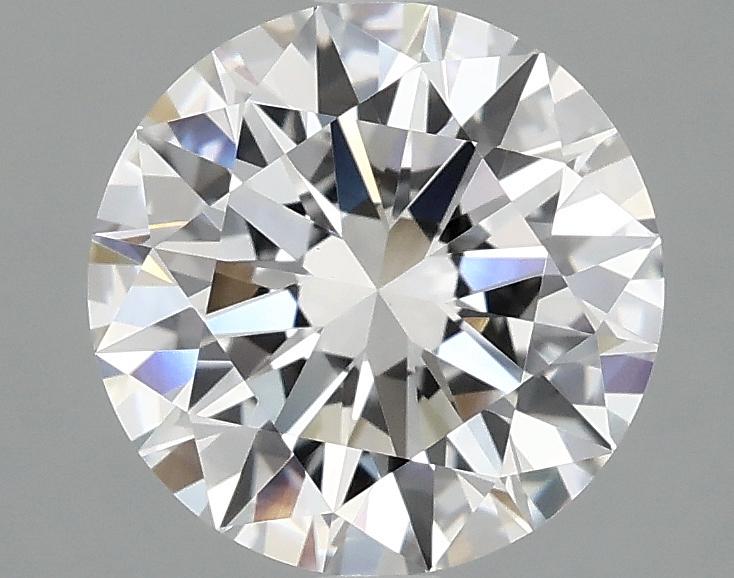 1.96 Carat Round Shaped Ideal Cut VVS2 IGI Certified Lab Grown Diamond