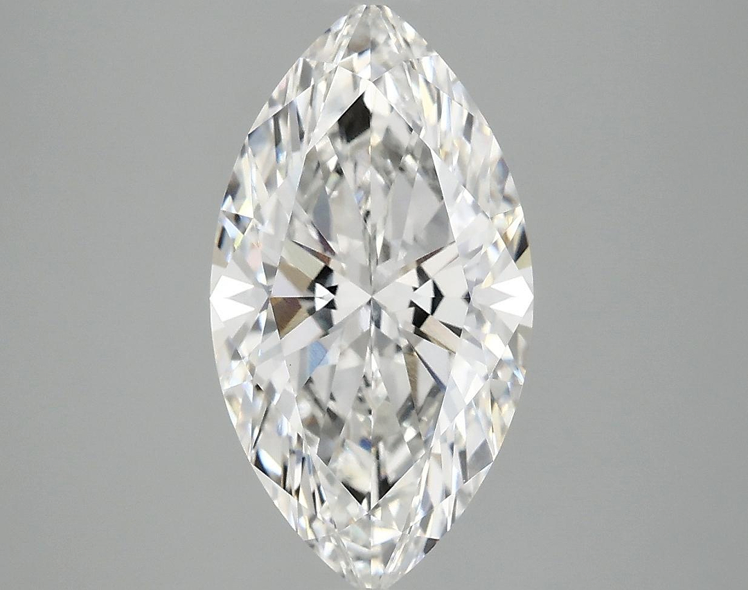 3.03 Carat Marquise Shaped Excellent Cut VVS2 IGI Certified Lab Grown Diamond