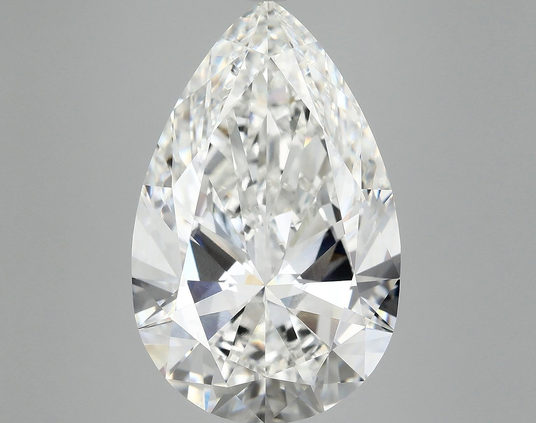 11.02 Carat Pear Shaped Ideal Cut VVS2 IGI Certified Lab Grown Diamond