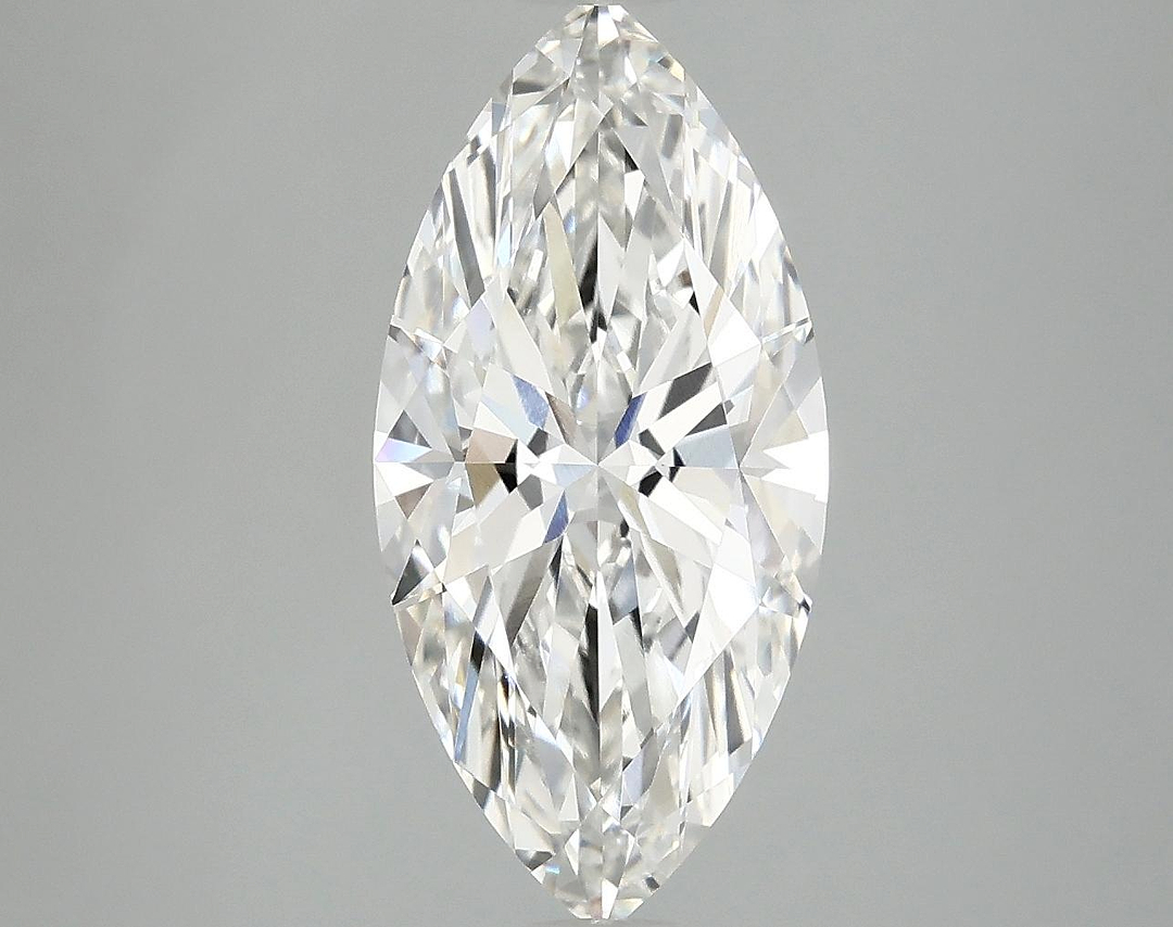 3.0 Carat Marquise Shaped Excellent Cut VVS2 IGI Certified Lab Grown Diamond