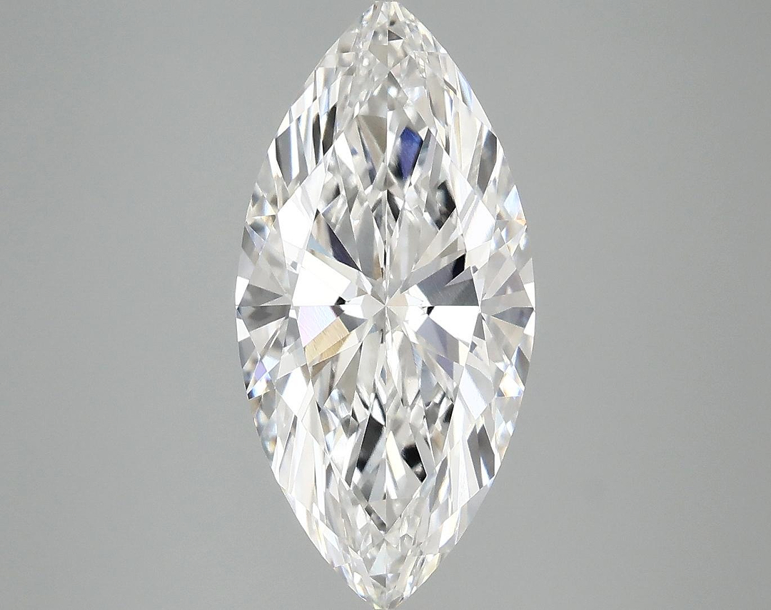 3.02 Carat Marquise Shaped Excellent Cut VVS2 IGI Certified Lab Grown Diamond