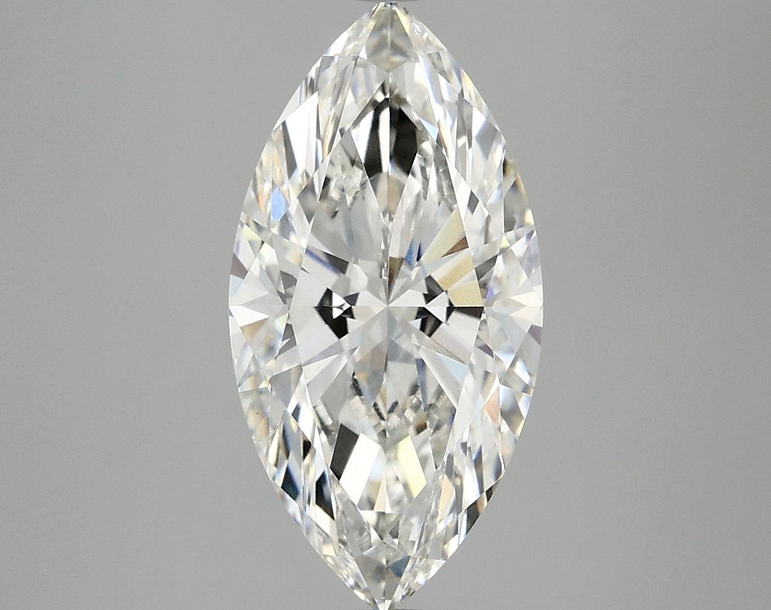 3.09 Carat Marquise Shaped Ideal Cut VVS2 IGI Certified Lab Grown Diamond