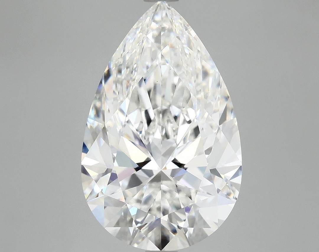 7.19 Carat Pear Shaped Ideal Cut VS1 IGI Certified Lab Grown Diamond