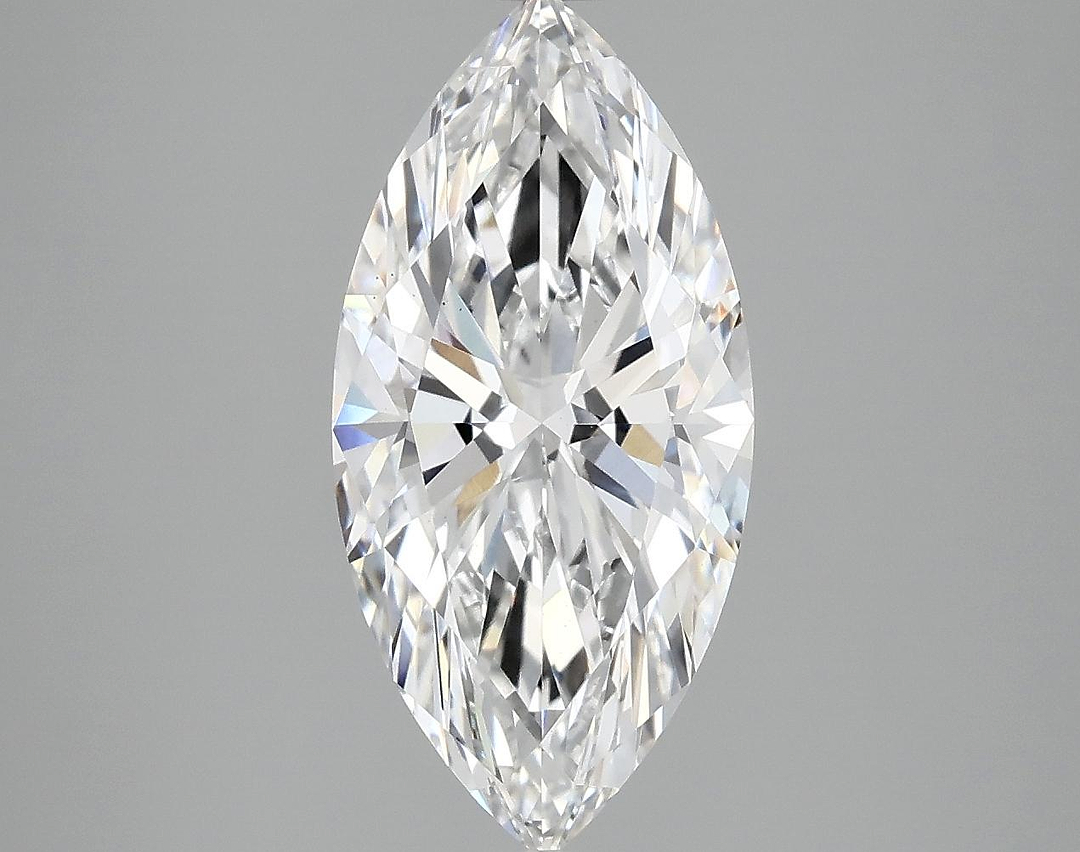 3.08 Carat Marquise Shaped Excellent Cut VS1 IGI Certified Lab Grown Diamond