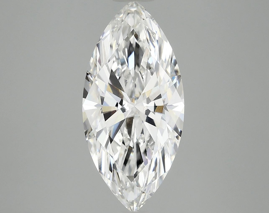 2.97 Carat Marquise Shaped Excellent Cut VVS2 IGI Certified Lab Grown Diamond