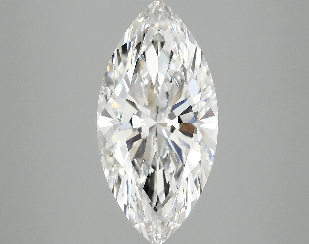3.07 Carat Marquise Shaped Ideal Cut VVS2 IGI Certified Lab Grown Diamond
