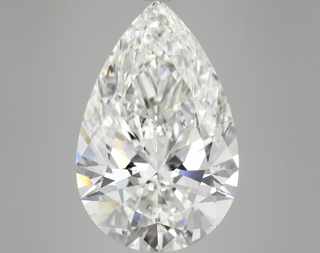 11.2 Carat Pear Shaped Ideal Cut VVS2 IGI Certified Lab Grown Diamond