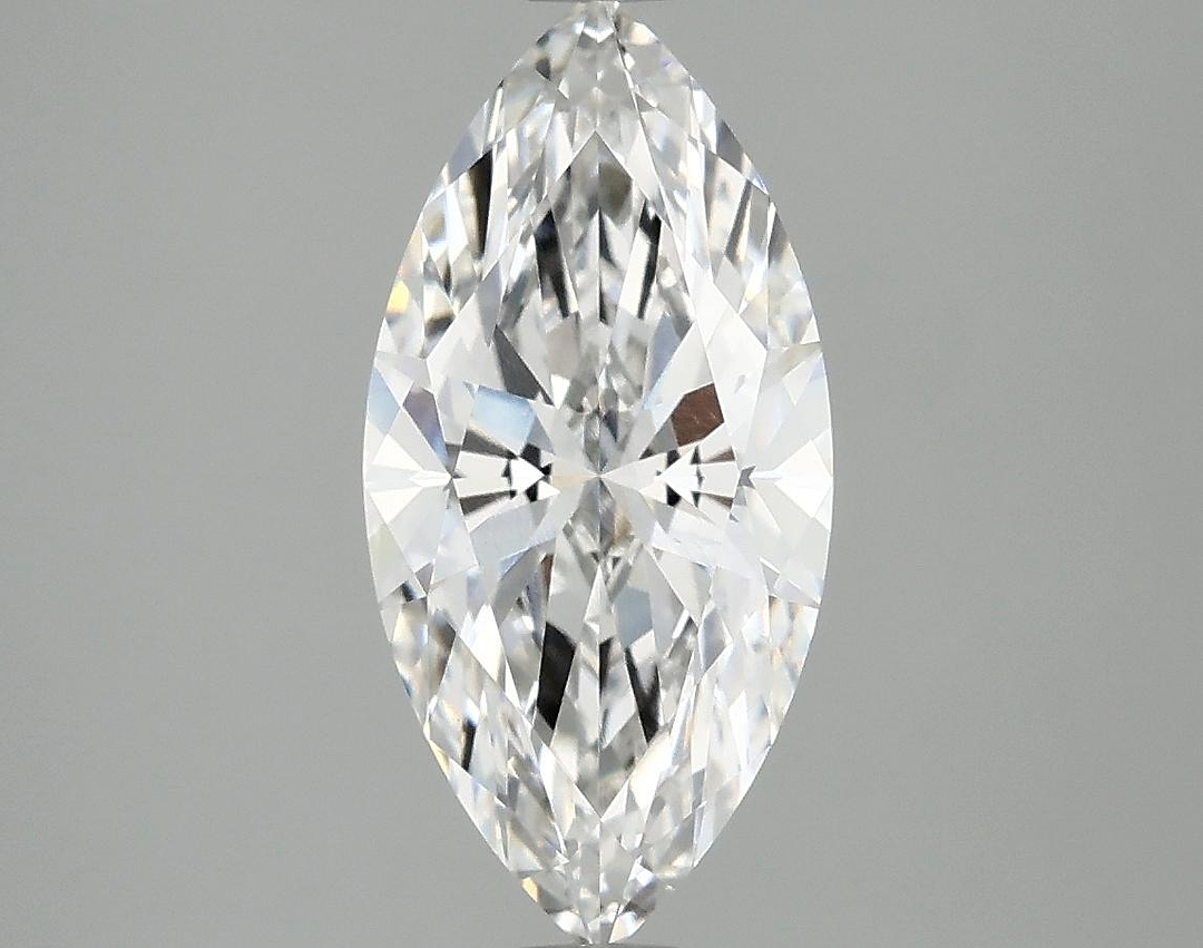 2.05 Carat Marquise Shaped Excellent Cut VVS2 IGI Certified Lab Grown Diamond