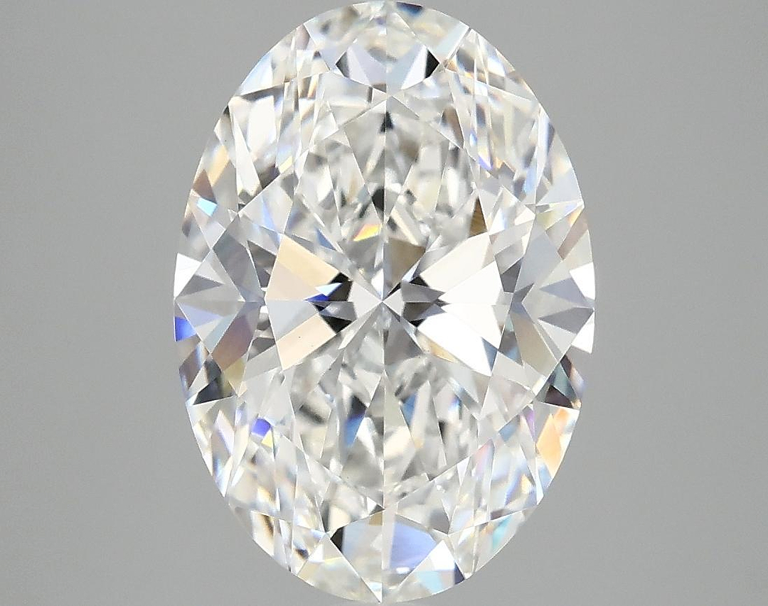 4.05 Carat Oval Shaped Ideal Cut VVS2 IGI Certified Lab Grown Diamond