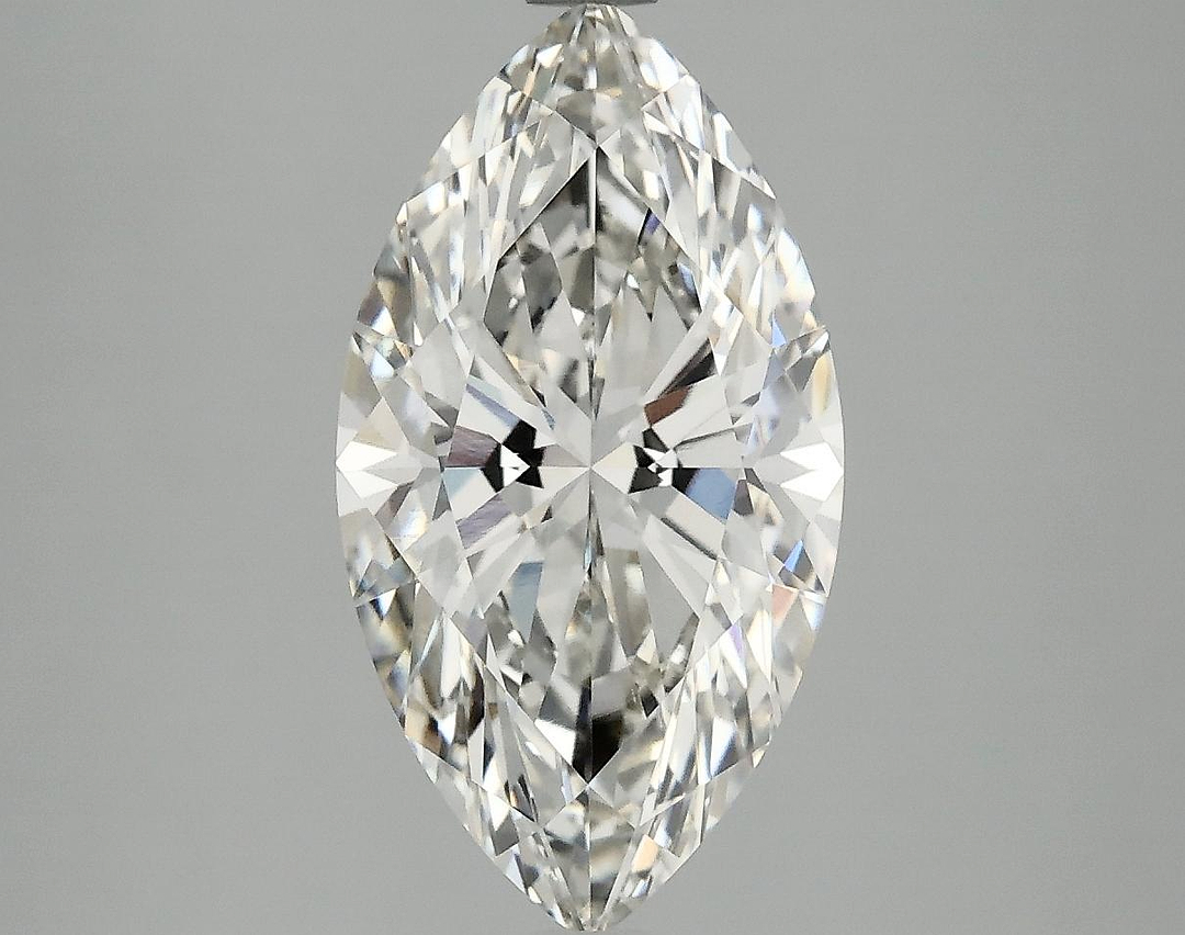 3.09 Carat Marquise Shaped Excellent Cut VVS2 IGI Certified Lab Grown Diamond