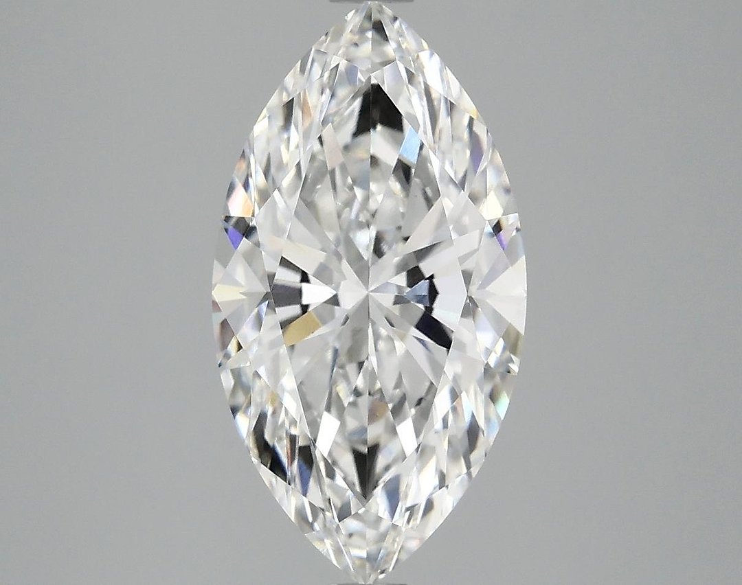 3.08 Carat Marquise Shaped Excellent Cut VVS2 IGI Certified Lab Grown Diamond