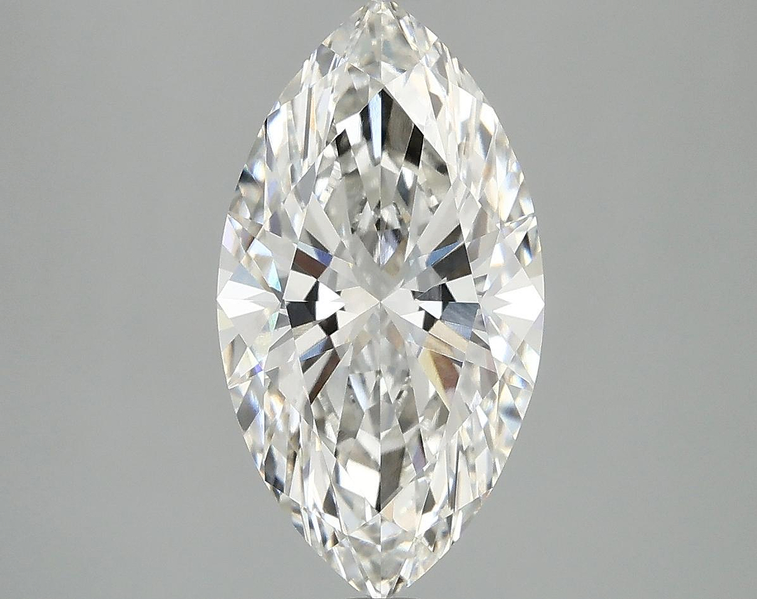 3.04 Carat Marquise Shaped Excellent Cut VVS2 IGI Certified Lab Grown Diamond