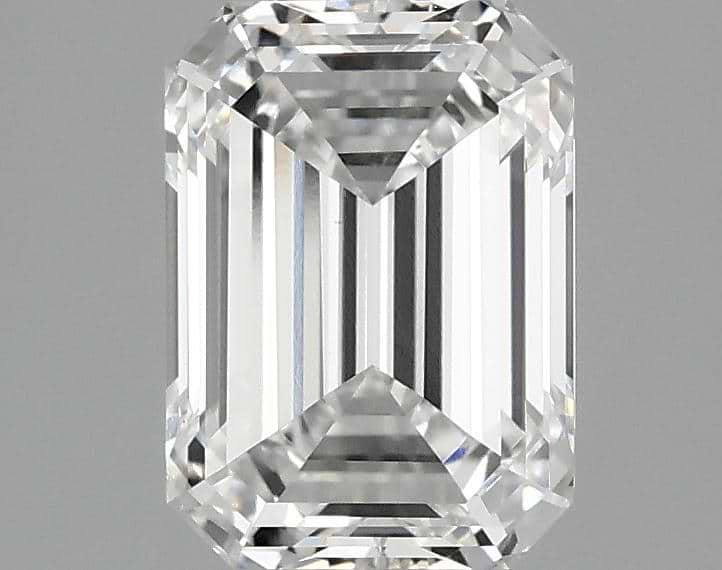 2.1 Carat Emerald Shaped Excellent Cut VS1 IGI Certified Lab Grown Diamond