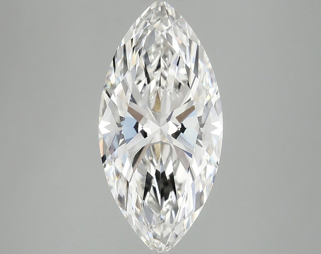 3.07 Carat Marquise Shaped Excellent Cut VVS2 IGI Certified Lab Grown Diamond