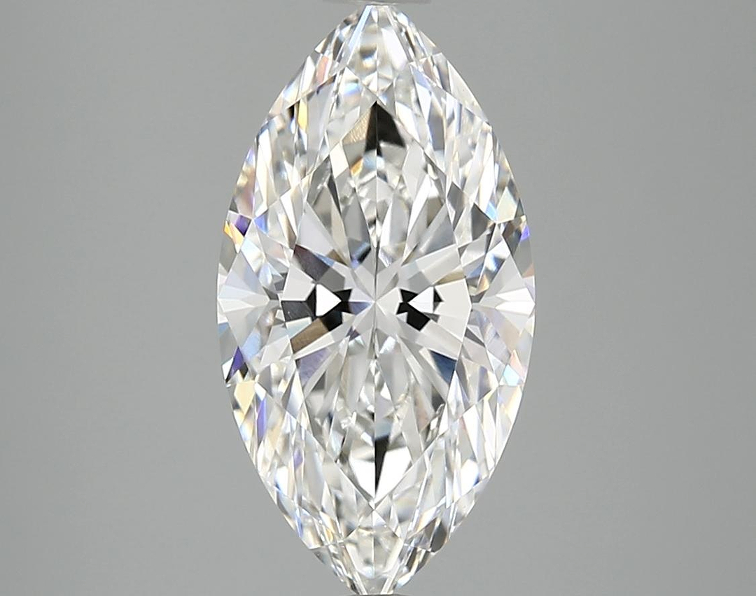 3.09 Carat Marquise Shaped Ideal Cut VVS2 IGI Certified Lab Grown Diamond
