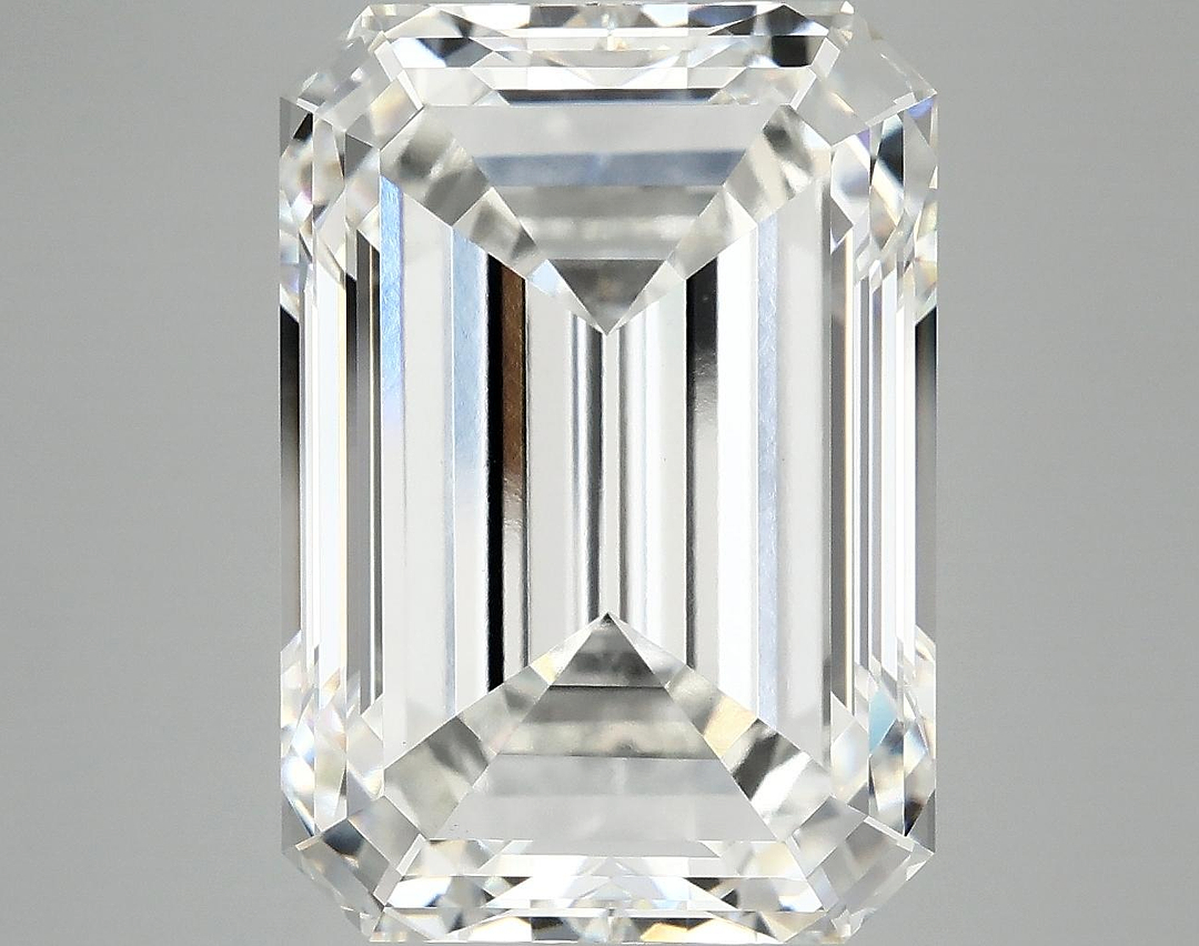 11.07 Carat Emerald Shaped Ideal Cut VVS2 IGI Certified Lab Grown Diamond