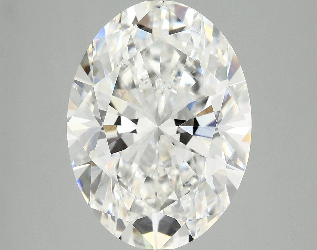 4.09 Carat Oval Shaped Excellent Cut VVS2 IGI Certified Lab Grown Diamond