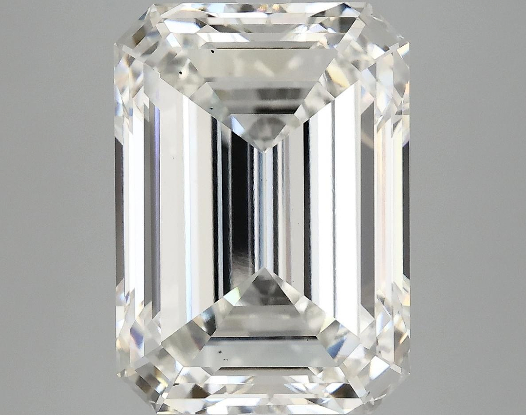 8.11 Carat Emerald Shaped Ideal Cut VS2 IGI Certified Lab Grown Diamond