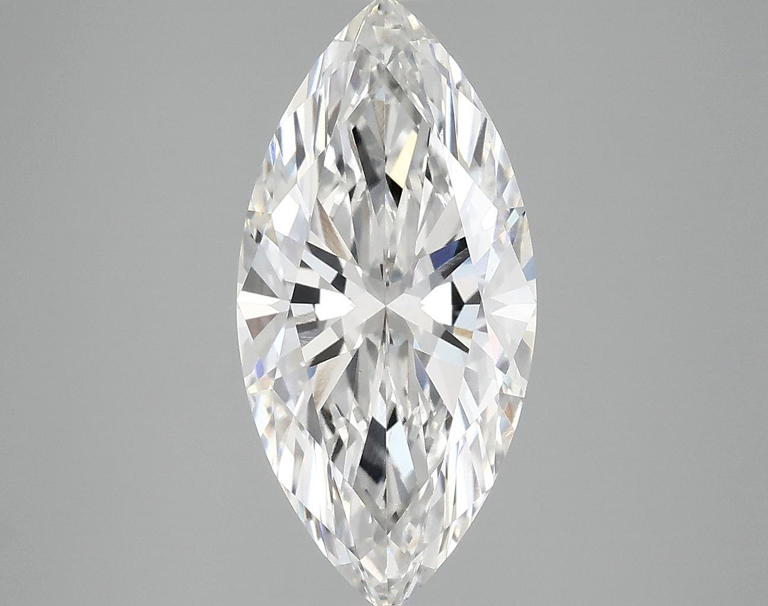 2.98 Carat Marquise Shaped Excellent Cut VS1 IGI Certified Lab Grown Diamond