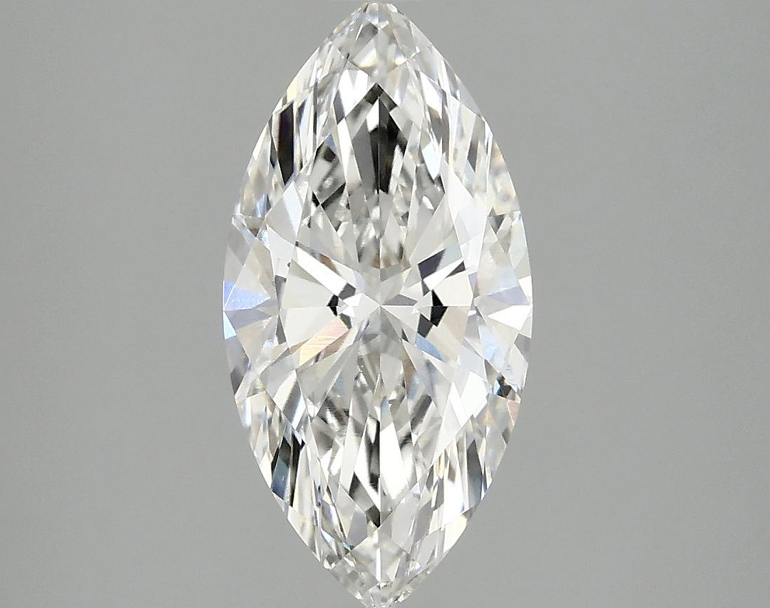 2.03 Carat Marquise Shaped Ideal Cut VVS2 IGI Certified Lab Grown Diamond