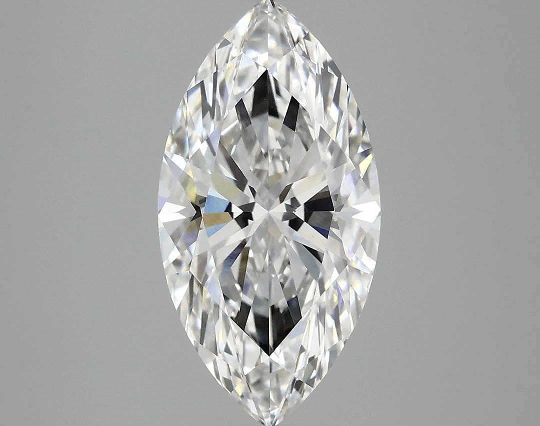 3.07 Carat Marquise Shaped Ideal Cut VVS2 IGI Certified Lab Grown Diamond