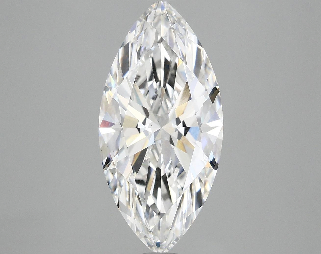3.07 Carat Marquise Shaped Excellent Cut VS2 IGI Certified Lab Grown Diamond