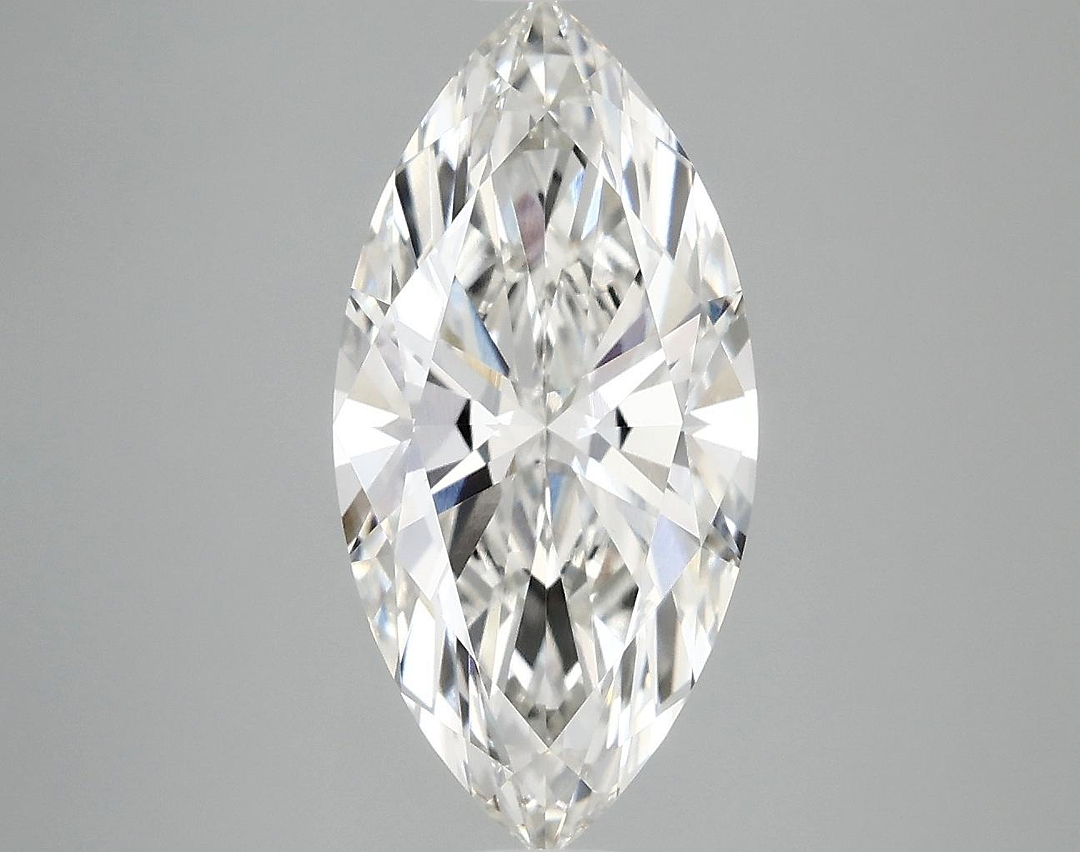 3.02 Carat Marquise Shaped Ideal Cut VVS2 IGI Certified Lab Grown Diamond