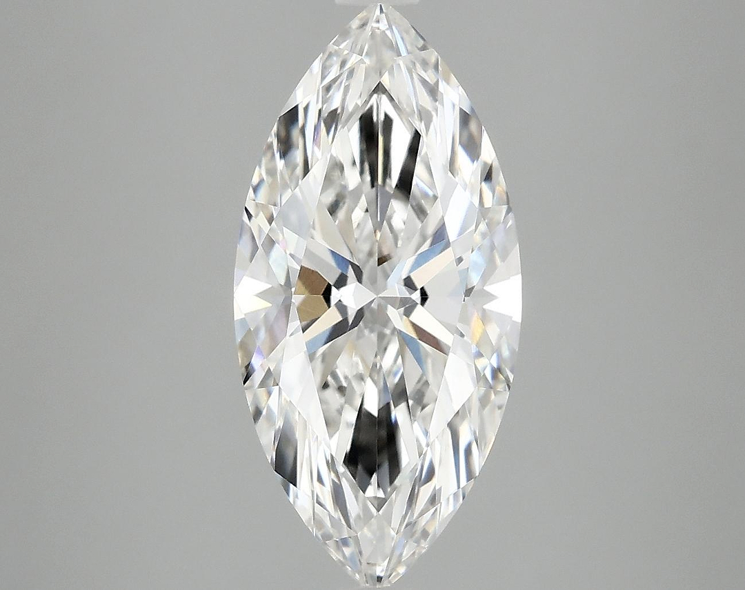3.08 Carat Marquise Shaped Excellent Cut VVS2 IGI Certified Lab Grown Diamond