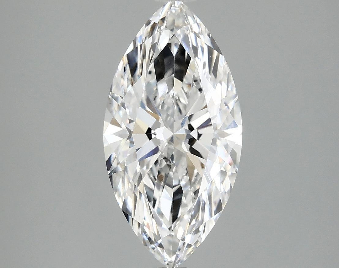 2.1 Carat Marquise Shaped Ideal Cut VVS2 IGI Certified Lab Grown Diamond