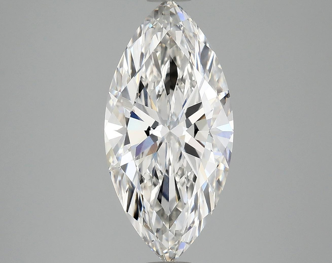 3.02 Carat Marquise Shaped Excellent Cut VVS2 IGI Certified Lab Grown Diamond