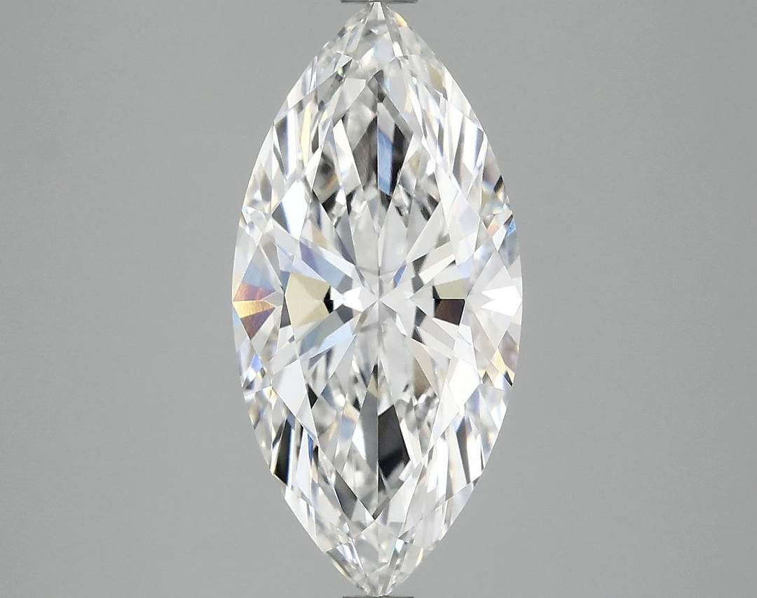 3.03 Carat Marquise Shaped Excellent Cut VVS2 IGI Certified Lab Grown Diamond