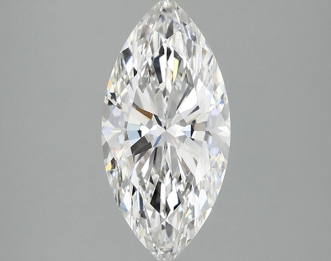 2.1 Carat Marquise Shaped Excellent Cut VVS2 IGI Certified Lab Grown Diamond