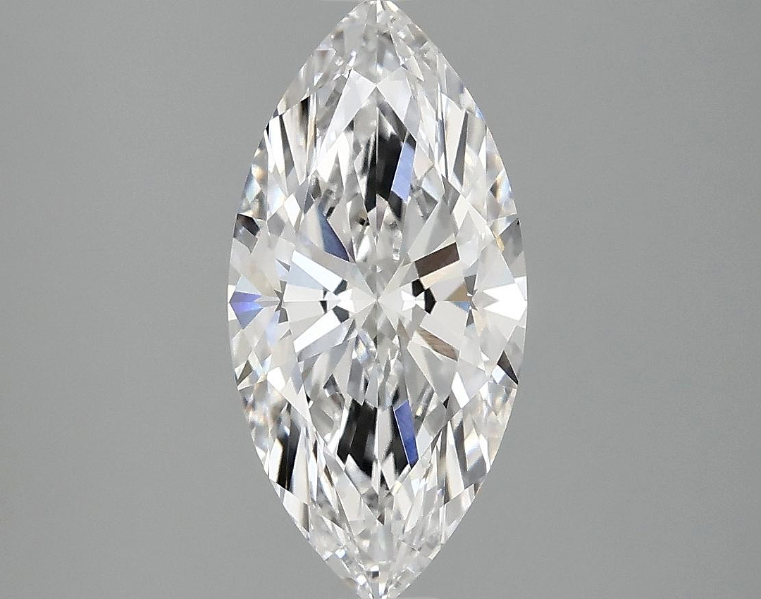 2.03 Carat Marquise Shaped Excellent Cut VVS2 IGI Certified Lab Grown Diamond