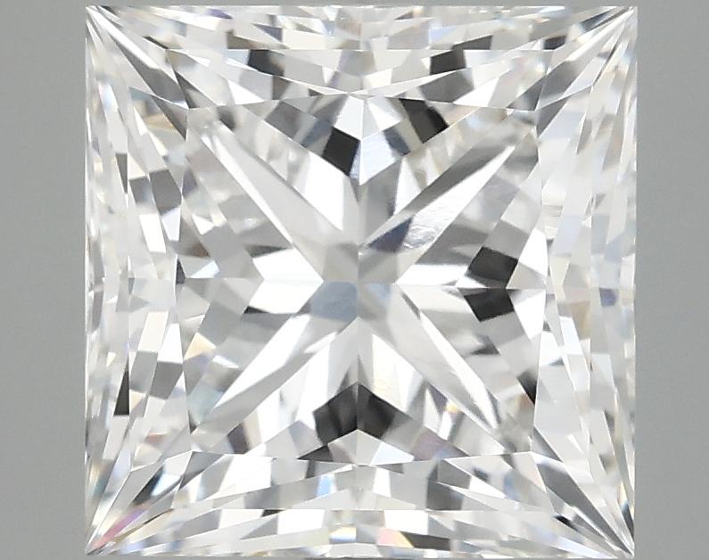 4.91 Carat Princess Shaped Ideal Cut VVS2 IGI Certified Lab Grown Diamond