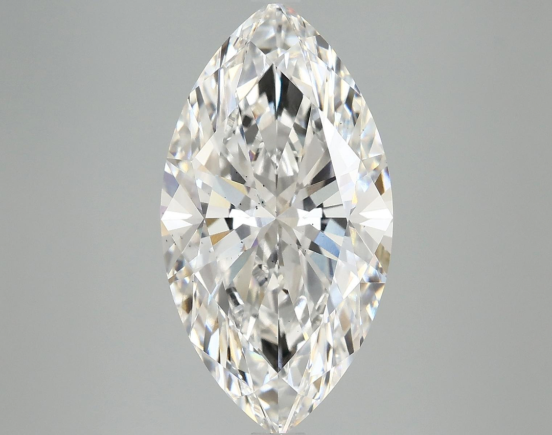 5.05 Carat Marquise Shaped Excellent Cut SI1 IGI Certified Lab Grown Diamond
