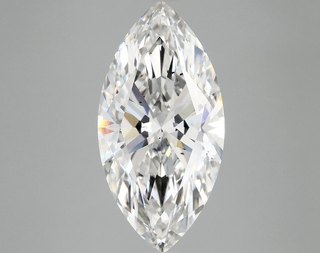 5.04 Carat Marquise Shaped Ideal Cut SI1 IGI Certified Lab Grown Diamond