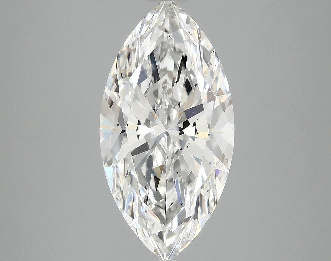 3.1 Carat Marquise Shaped Ideal Cut SI1 IGI Certified Lab Grown Diamond