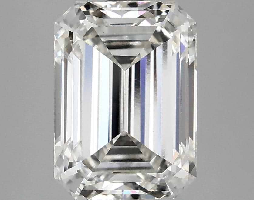 3.25 Carat Emerald Shaped Excellent Cut VS1 IGI Certified Lab Grown Diamond
