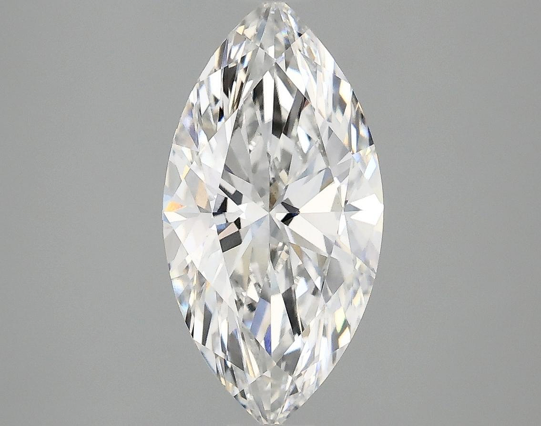 2.03 Carat Marquise Shaped Ideal Cut VVS2 IGI Certified Lab Grown Diamond
