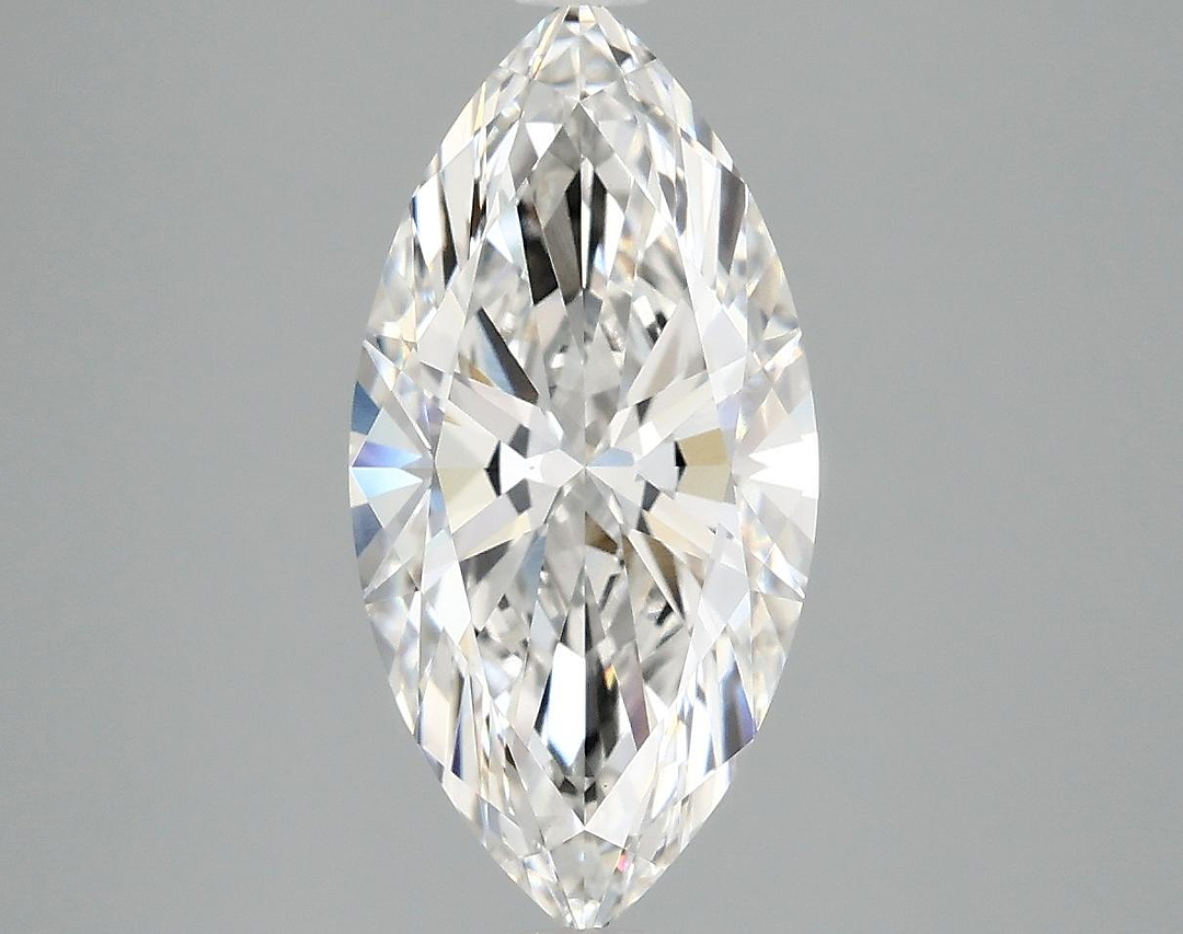2.5 Carat Marquise Shaped Ideal Cut VVS2 IGI Certified Lab Grown Diamond