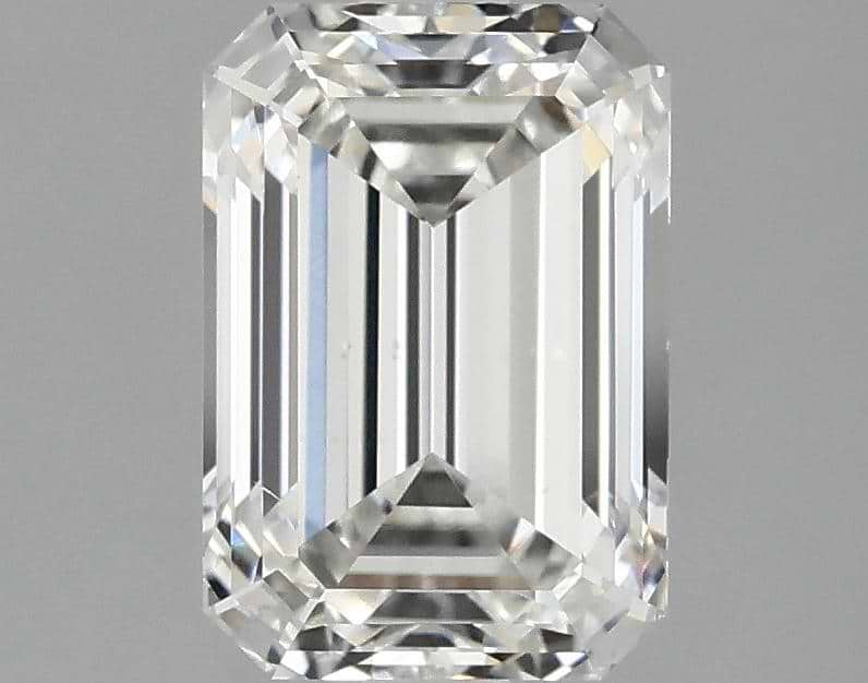 1.9 Carat Emerald Shaped Ideal Cut VS1 IGI Certified Lab Grown Diamond
