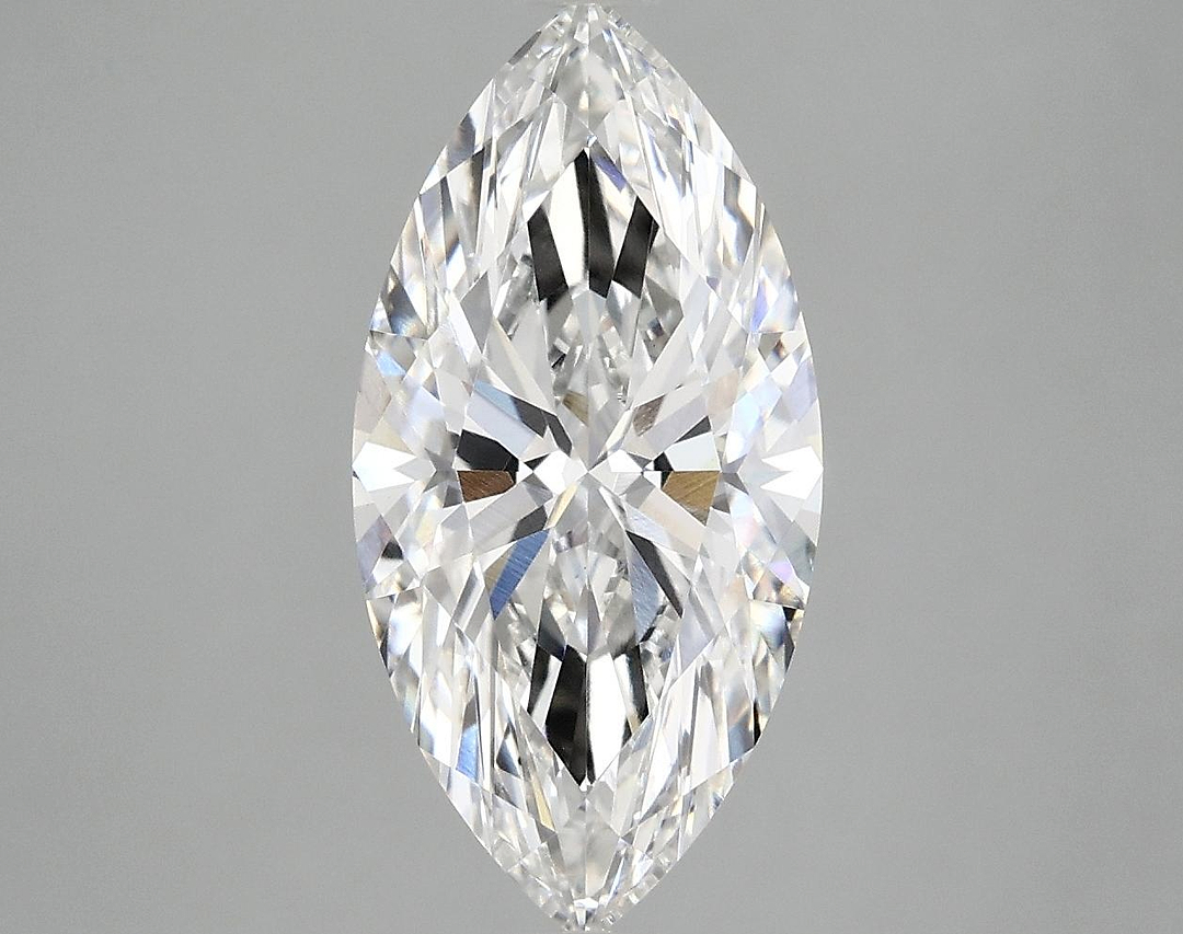 3.09 Carat Marquise Shaped Very Good Cut VVS2 IGI Certified Lab Grown Diamond