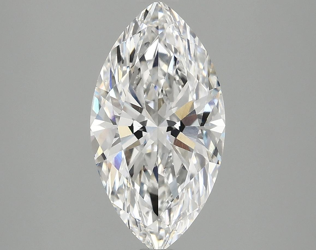 2.35 Carat Marquise Shaped Excellent Cut VS1 IGI Certified Lab Grown Diamond