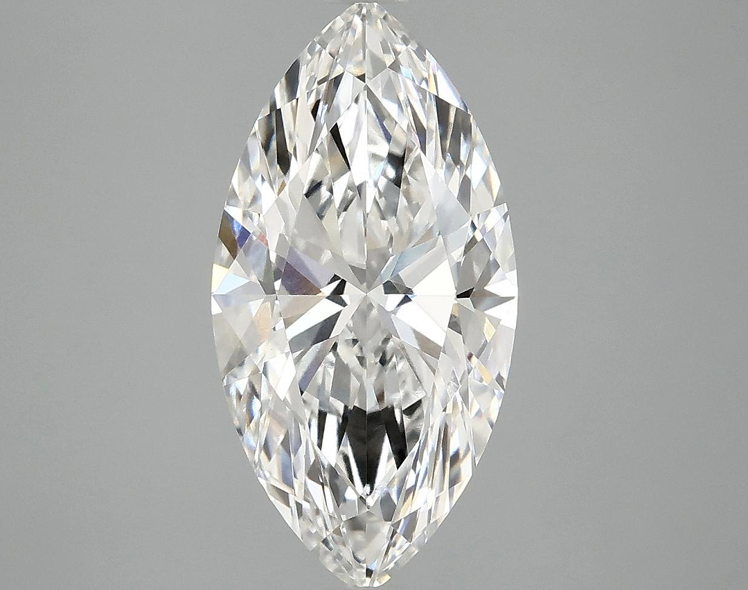 3.03 Carat Marquise Shaped Ideal Cut VVS2 IGI Certified Lab Grown Diamond