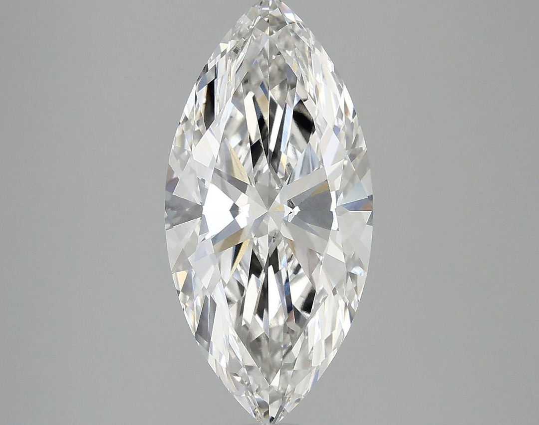 2.99 Carat Marquise Shaped Excellent Cut VVS2 IGI Certified Lab Grown Diamond