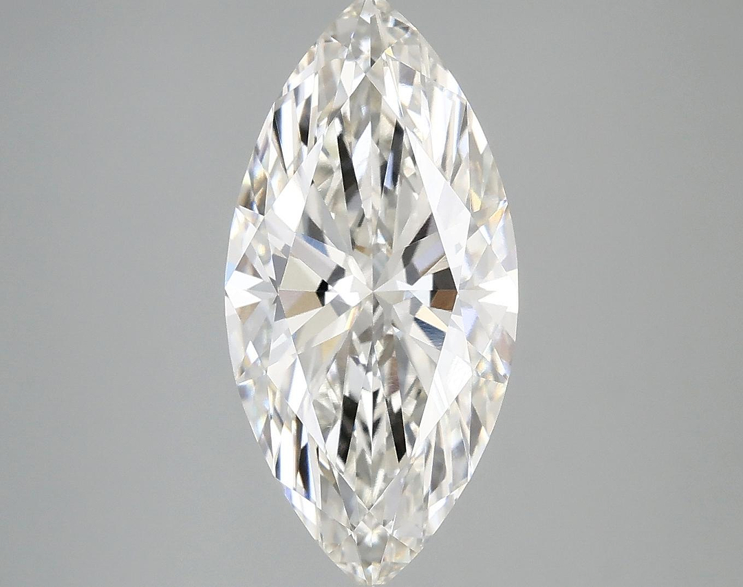 3.28 Carat Marquise Shaped Excellent Cut VVS2 IGI Certified Lab Grown Diamond
