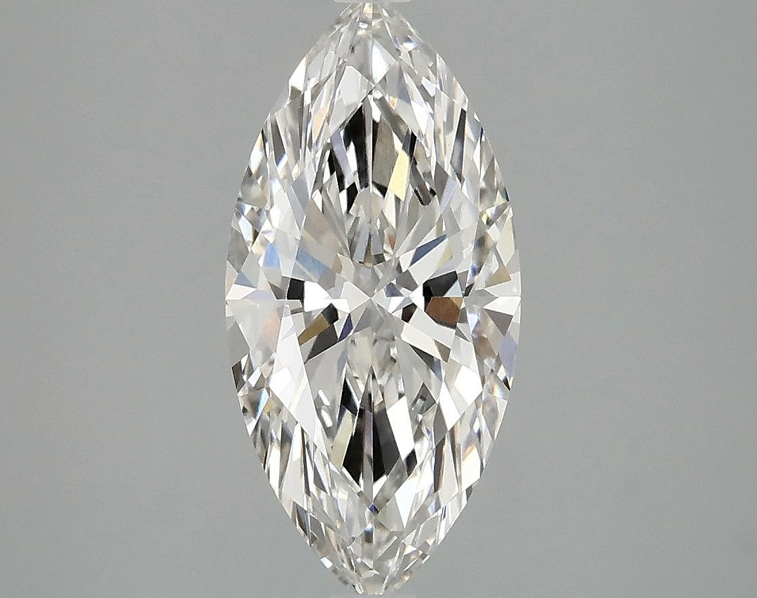 2.07 Carat Marquise Shaped Excellent Cut VVS2 IGI Certified Lab Grown Diamond