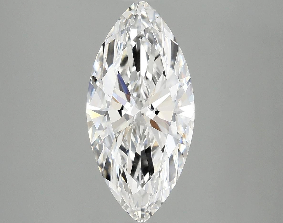 2.08 Carat Marquise Shaped Excellent Cut VVS2 IGI Certified Lab Grown Diamond