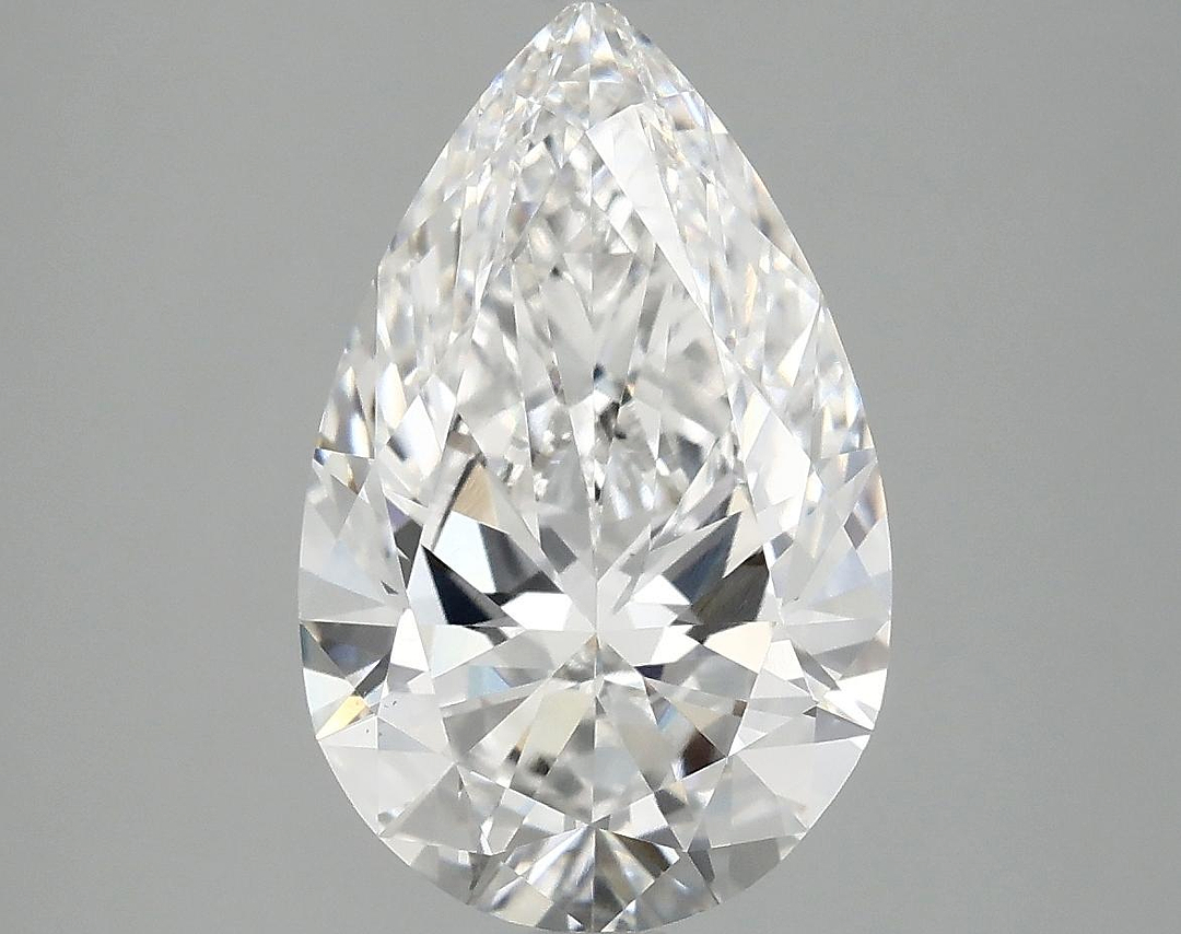 3.08 Carat Pear Shaped Ideal Cut VS1 IGI Certified Lab Grown Diamond