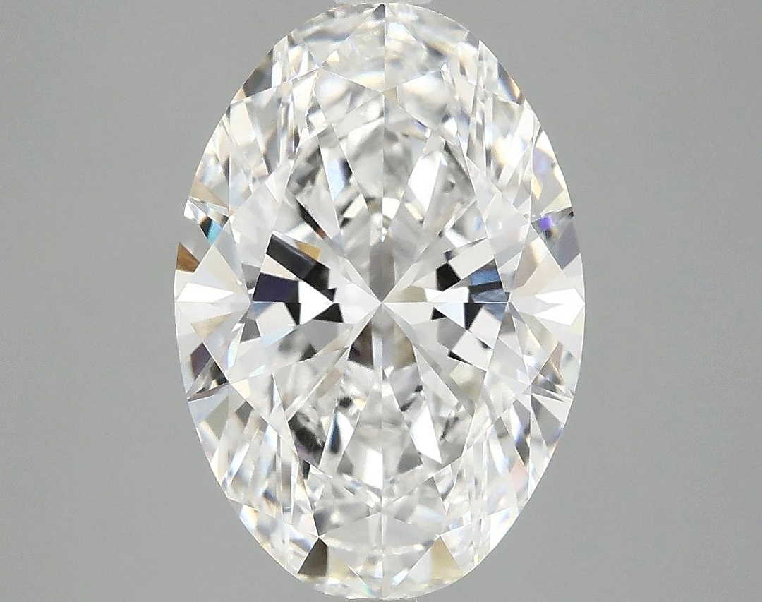 3.84 Carat Oval Shaped Ideal Cut VVS2 IGI Certified Lab Grown Diamond